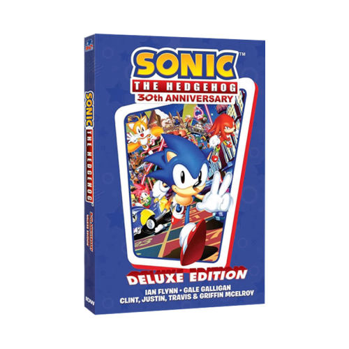 预售 英文原版 刺猬索尼克30周年纪念漫画精装版 Sonic 30th Anniv Celebration 音速小子 Ian Flynn 全彩漫画 青少年英语课外读物