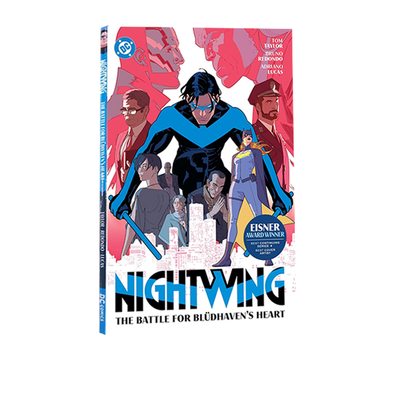 英文原版 夜翼3:蓝港之心之战 Nightwing 3:The Battle for Blüdhaven's Heart DC漫画超级英雄系列漫画书籍美漫 绿山墙