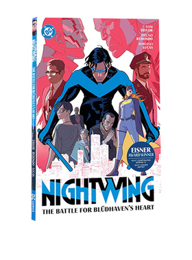 预售 英文原版 夜翼3:蓝港之心之战 Nightwing 3:The Battle for Blüdhaven's Heart DC漫画超级英雄系列漫画书籍美漫 绿山墙