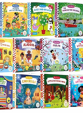 11册 大套装 Campbe First Stories BUSY系列 忙碌的机关 英文原版世界经典童话故事 Snow White/Snow Queen/Snow White