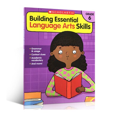 英文原版 学乐语言的艺术 六年级 Building Essential Language Arts Skills: Grade 6 培养基本语言表达技能