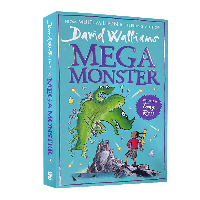 英文原版 megamonster David Walliams 巨型怪兽 10-14岁中小学生英语课外阅读读物 儿童冒险故事情节小说 David Walliams,书籍/杂志/报纸,原版其它,淘宝优惠券,粉丝福利购,淘宝优惠卷