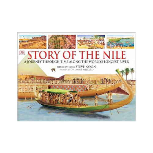 预售 英文原版 DK Story of the Nile 讲述真实的尼罗河的故事 精装 儿童历史科普书 中小学生课外英语读物