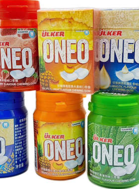 土耳其进口口香糖MASTIC FLAVOUR CHEWING GUM草莓味 菠萝味薄荷