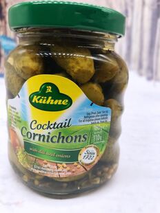 Cornichons青瓜仔饿式酸青瓜脆瓜 小黄瓜即食休闲180g