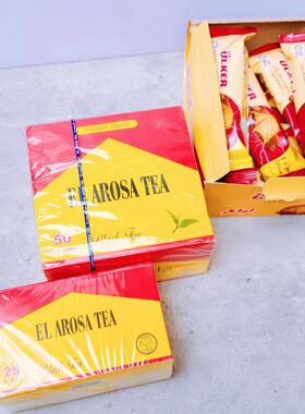 埃及红茶包 红茶BLACK TEA大盒小盒EL AROSA TEA袋泡茶红茶包原味