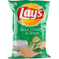Lay's Potato chips USA - Imported sea salted potato chips, original grilled snack food thumbnail 5