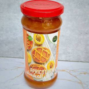 APRICOT Jam430G叙利亚进口黄杏果酱蘸酱吐司涂抹酱Syria酱黄桃酱