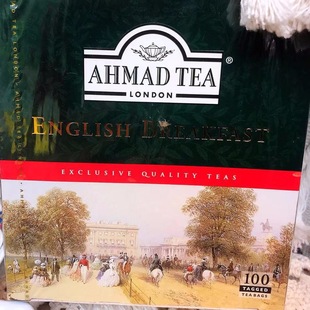 AHMAD TEA ENGLISH BREAKFAST100TAGGED斯里兰卡红茶 红茶袋 茶包