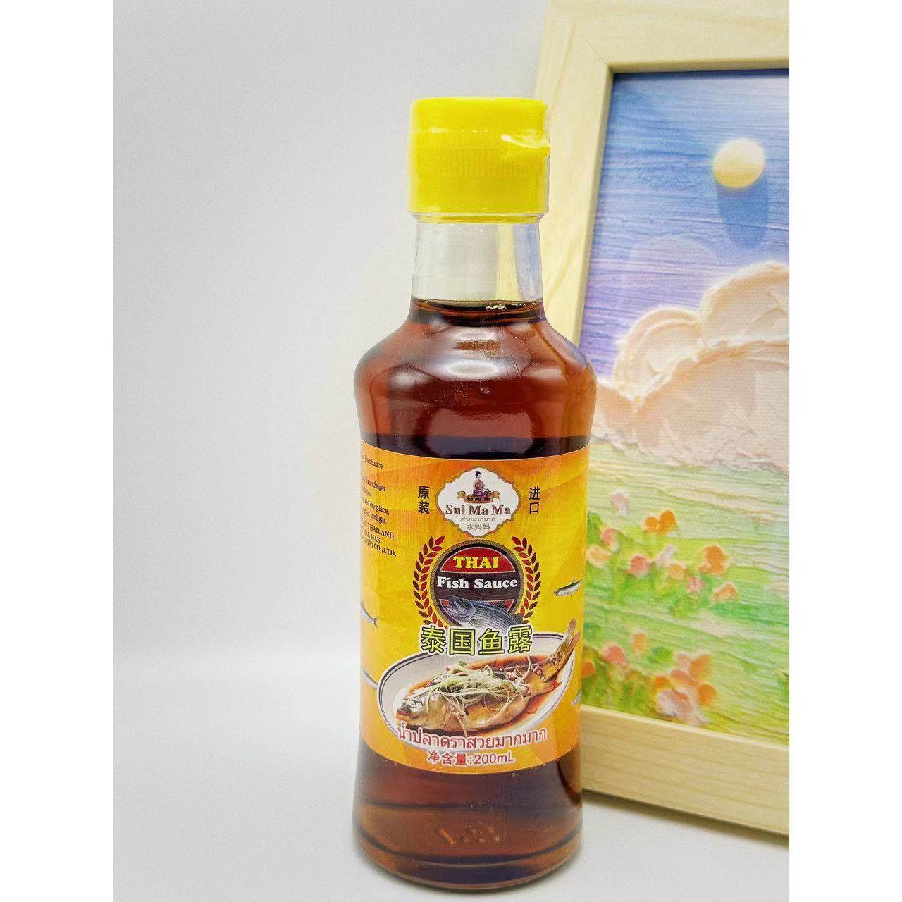 泰国鱼露200ml  fish sauce调味料 调味品 佐料 酱料进口酱汁