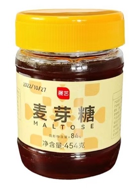 麦芽糖454g 糖果糖浆糖稀儿时饴糖 牛轧糖原料原装MALTOSE