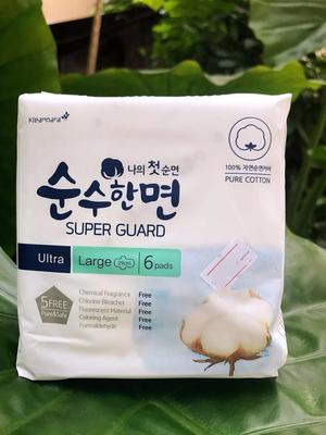 韩国夜用无荧光剂290mm卫生巾