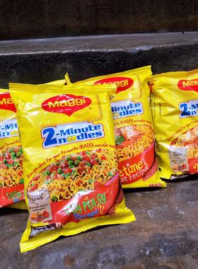 Noodles印度96包方便面70g蔬菜味素食面快餐面Maggi美食面条India