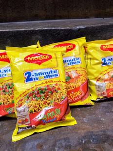 Noodles印度96包方便面70g蔬菜味素食面快餐面Maggi美食面条India