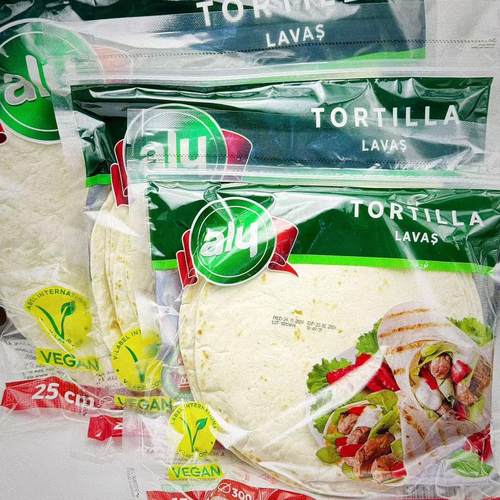 土耳其进口纯素食卷饼早餐饼面包英寸饼TORTILLA LAVAS bread