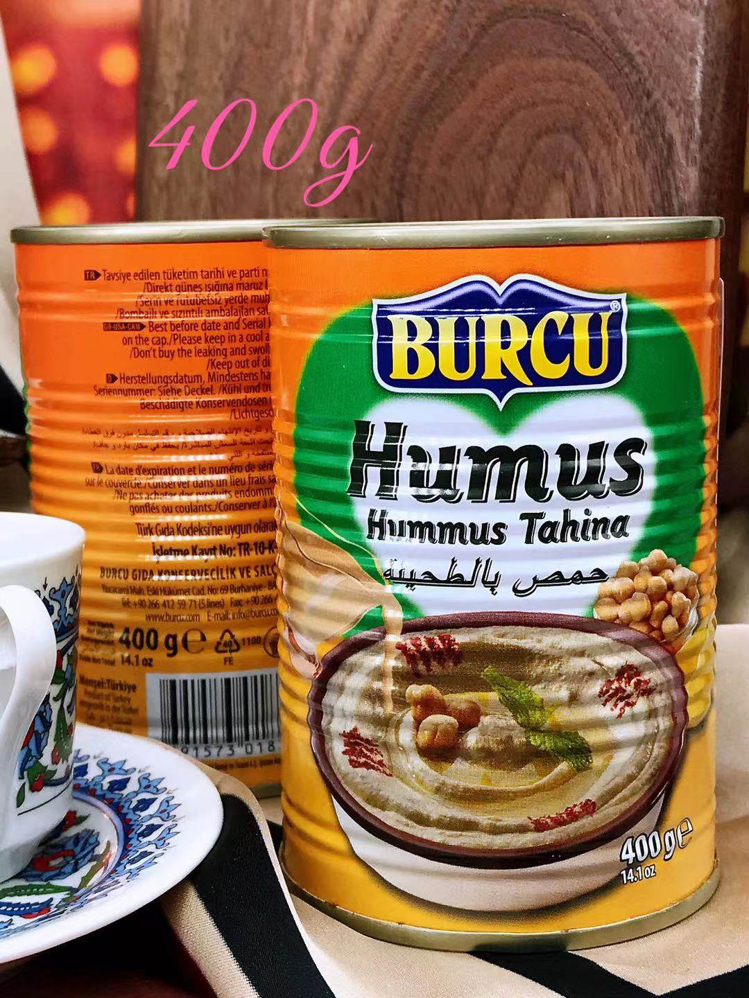 humus tahina400g土耳其三角豆酱鹰嘴豆泥turkey豆酱蘸酱胡姆斯