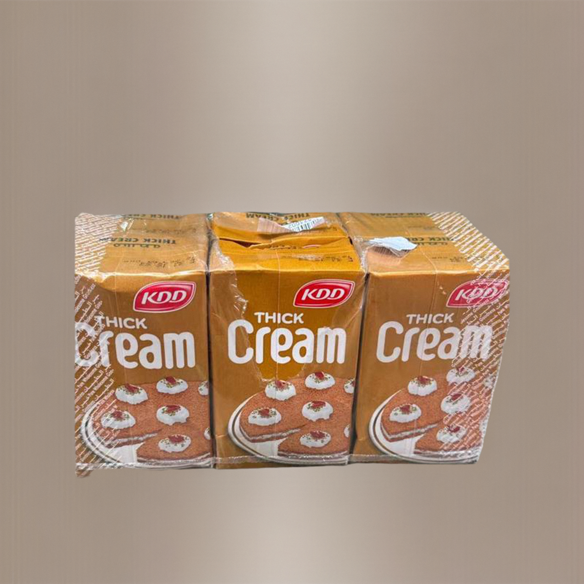 原味淡奶油即食浓稠涂抹奶香淡奶即食早餐乳制品Cream THICK盒装 粮油调味/速食/干货/烘焙 奶油 原图主图