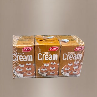 原味淡奶油即食濃稠涂抹奶香淡奶即食早餐乳制品Cream THICK盒裝