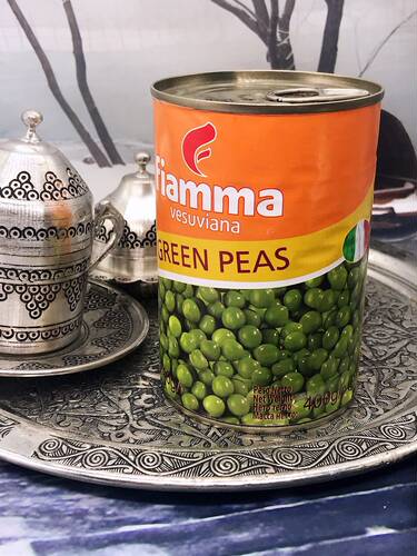 GREEN PEAS Can 400g意大利原装进口青豆罐头 豆子即食 五谷杂粮