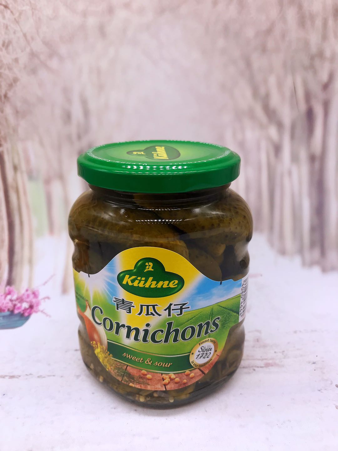 德国青瓜仔Cornichons Cucumber脆瓜腌黄瓜幼仔瓜嘎嘣脆小瓜泡菜 水产肉类/新鲜蔬果/熟食 腌制/榨菜/泡菜 原图主图