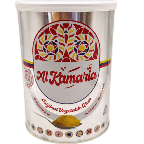 Pure Vegetable Ghee Al Kamaria 也门起酥油罐头烘焙原料提炼油
