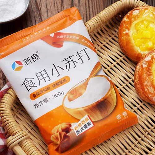 食用小苏打粉Eating baking soda碳酸氢钠厨房烹饪清洁去污200g