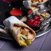 Arabic bread, pocket bread, white bread, 1 bag / 5 pieces of naan, roll bread, hollow thumbnail 3