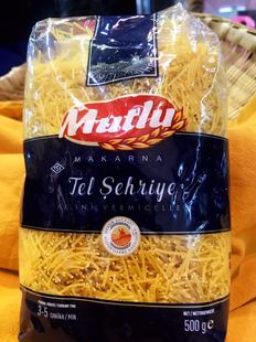 Style Pasta500g意大利面条 意面 意式面条细粉丝 粉丝土耳其进口