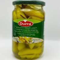 Hot pepper pikle: Mexican pepper pickles, green pepper, yellow pepper, chili vegetables, appetizing, ready-to-eat spicy pickles thumbnail 4