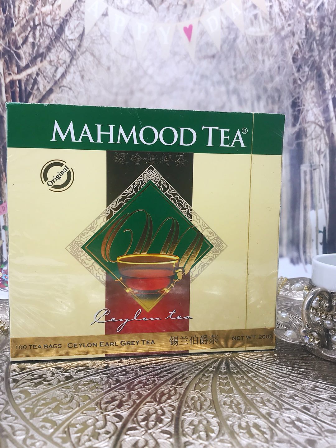 MAHMOOD TEA Black100g茶包伯爵红茶包 斯里兰卡进口【2g/100袋】