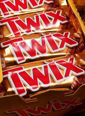 Twix Chocolate进口零食24条／50g1盒休闲巧克力包邮焦糖味夹心