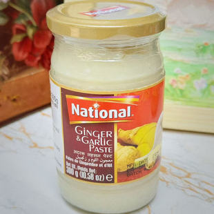 巴基斯坦进口大蒜生姜酱抹酱300g软质浓香Ginger&Garlic Paste酱
