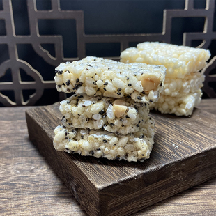 老式炒米糖安徽特产糯米冻糖山芋花生麦芽芝麻糖怀旧零食点心