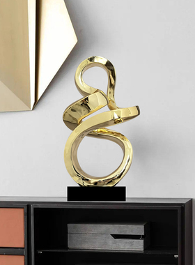 酒店大堂软装配饰家居电镀艺术