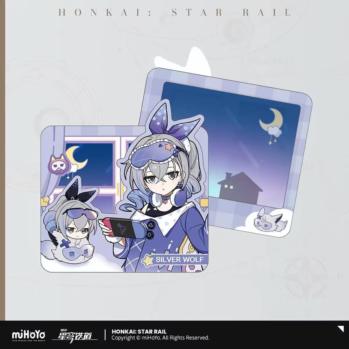 正版授权《崩坏:星穹铁道》女生宿舍立绘系列收藏卡二次元周边