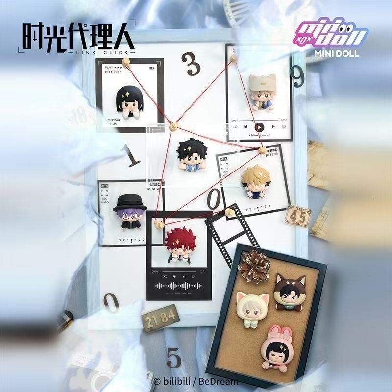 【正版福利】新款   时光人摆件冰箱贴盲盒