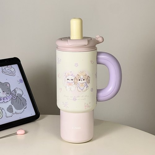 大容量1200ml巨无霸保温杯