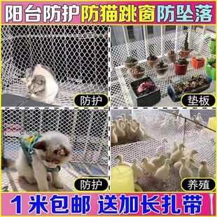 塑料网格加厚阳台封窗防护网防坠安全网防猫网养鸡脚垫养殖养蜂网