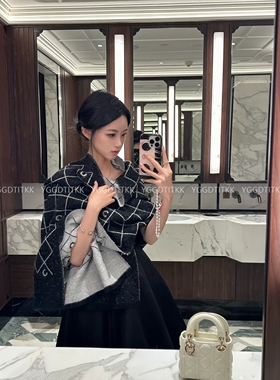 YGGD TITKK 日常好驾驭！26FW 复古格纹围巾百搭时尚格纹围脖披肩