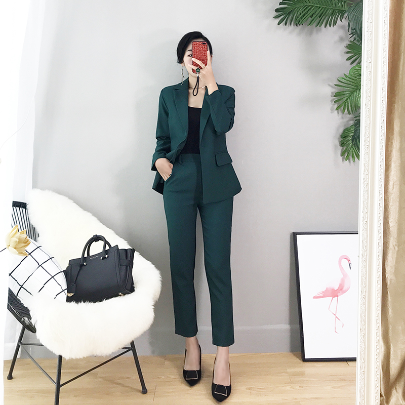 券后128.00元西装套装女2019新款秋装网红chic