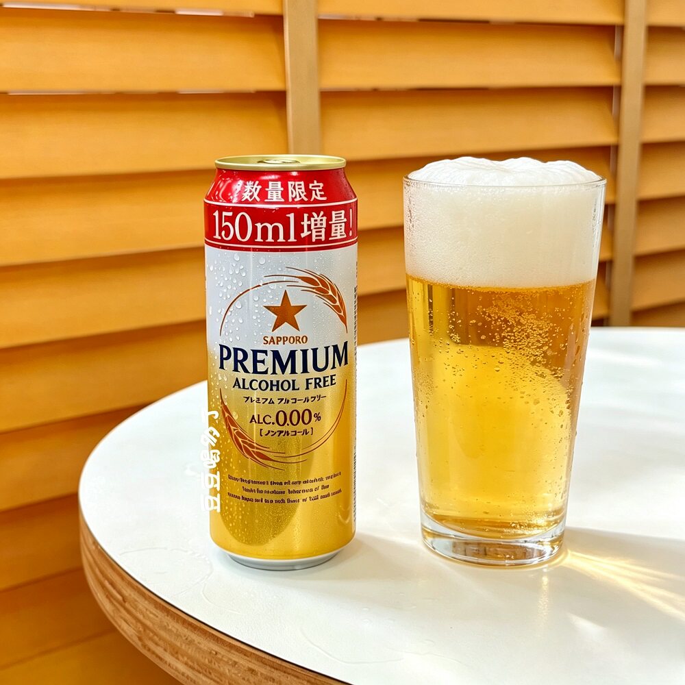 现货 日本Pokka Sapporo-Premium增量装无酒精啤酒饮料500ml图片