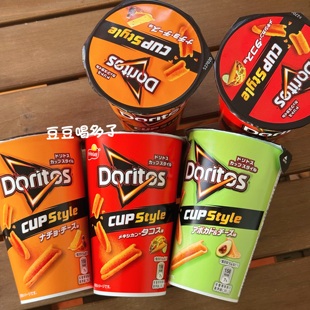 现货日本Fritolay-Doritos墨西哥卷饼三角脆条杯薯片卷粟米饼干条