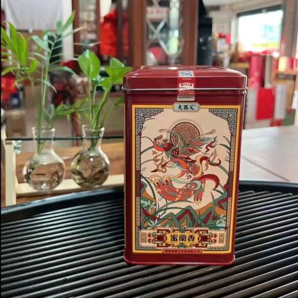 和德元蜜兰香大西父单丛茶潮州凤凰单枞茶叶小泡装144克/罐礼袋装