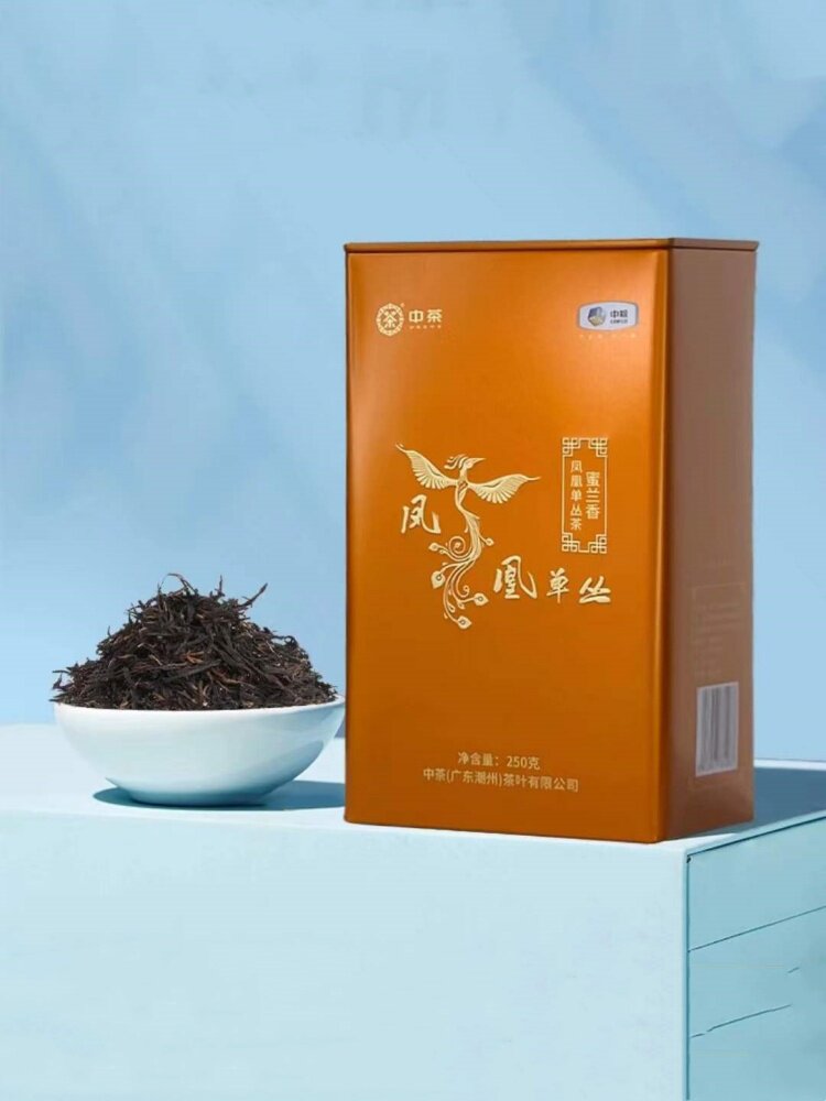 中茶凤凰单丛茶蜜兰香gt3032潮州单枞茶口粮蜜兰香250g/罐礼盒装