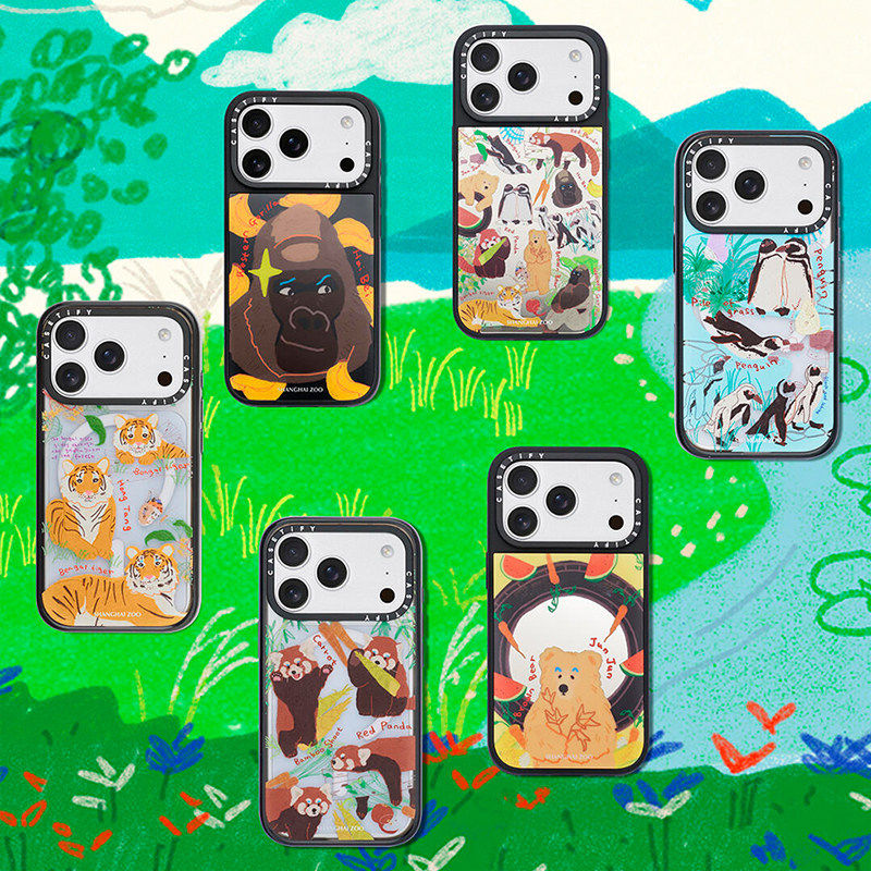 CASETiFY联名上海动物园手机壳套