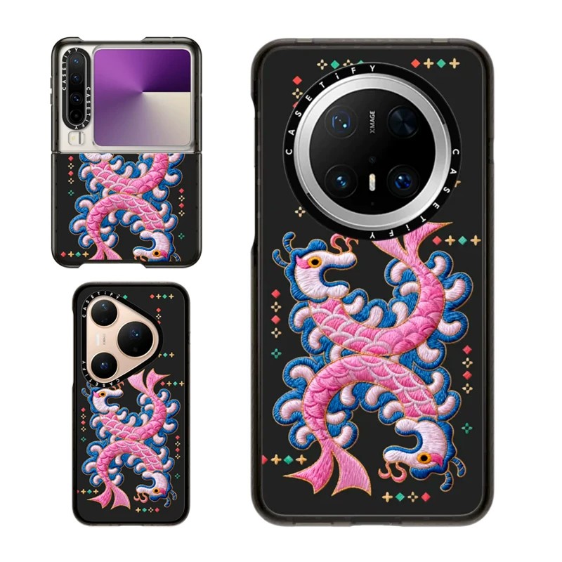 CASETiFY蝶绣生花非遗苗绣手机壳
