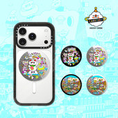 Desk时尚 现货CASETiFY正品 艺术家联名Messy 新春好运手机支架指环