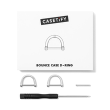 现货正品CASETiFY超强韧防摔手机壳D型扣小四角手机壳专用挂链扣