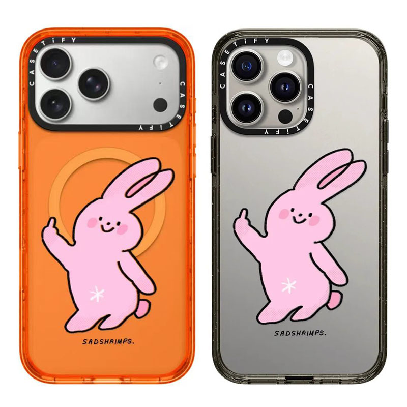 casetify苹果17promax萌兔子壳子