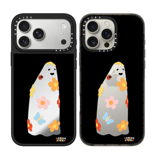 现货CASETiFY正品花衣小幽灵结适用苹果iPhone16/17 Pro Max防摔手机壳创意个性15/14/13艺术17air时尚保护套